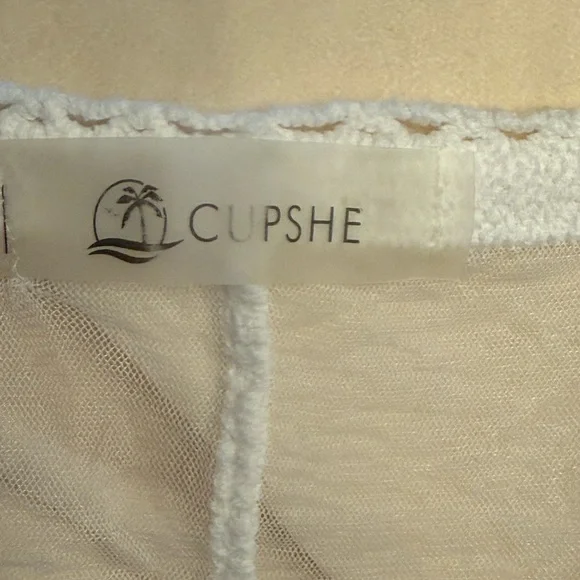 Vintage Style Embroidered White Lace Kimono Jacket/Coverup, One Size - Picture 12 of 14